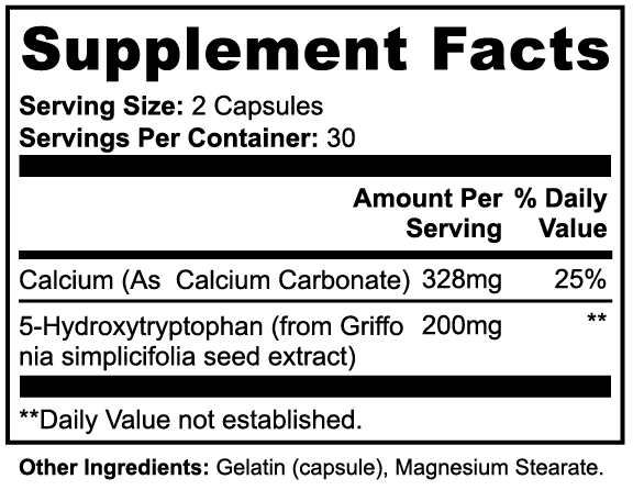 5-HTP - Serotonin Support & Natural Anti-depressant